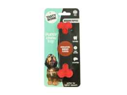 TB Nylon Puppy bone beef medium  VE   1 
