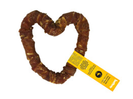 Select hide Heart duck 15cm 1st 150g  v/e   6 